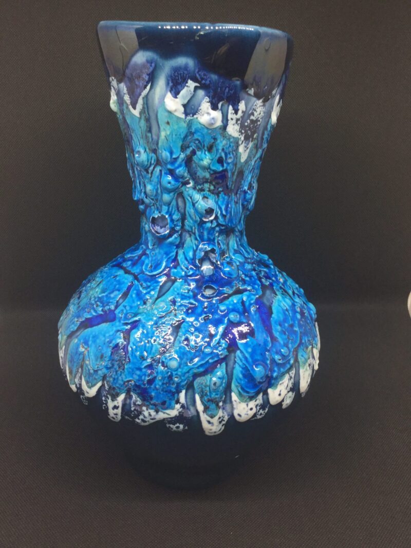 Fat Lava Volcanic Glazed Vase