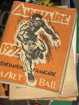 Basketball France 1952 Annuaire IMG_0119