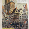 WW1 Original Poster - Hansi Illustration of Strasbourg IMG_0570 The French Antique Store